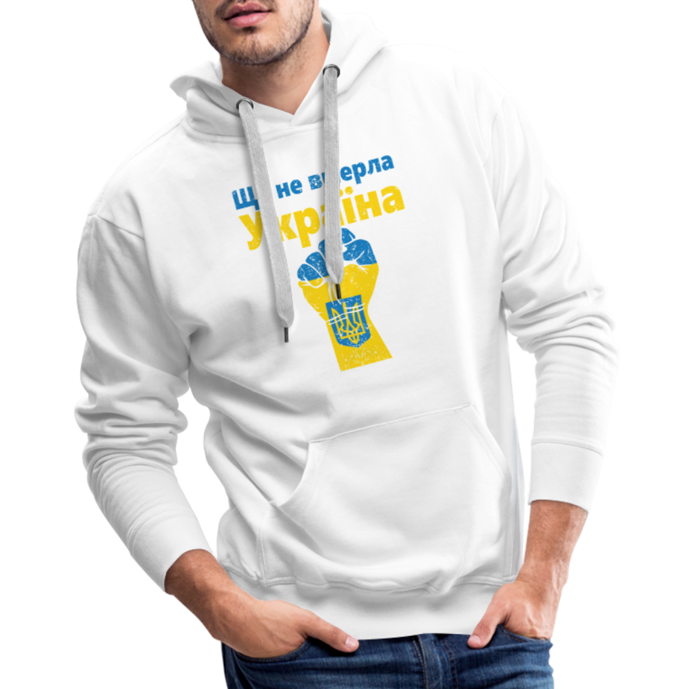 UMC 4 Men’s Premium Hoodie - white