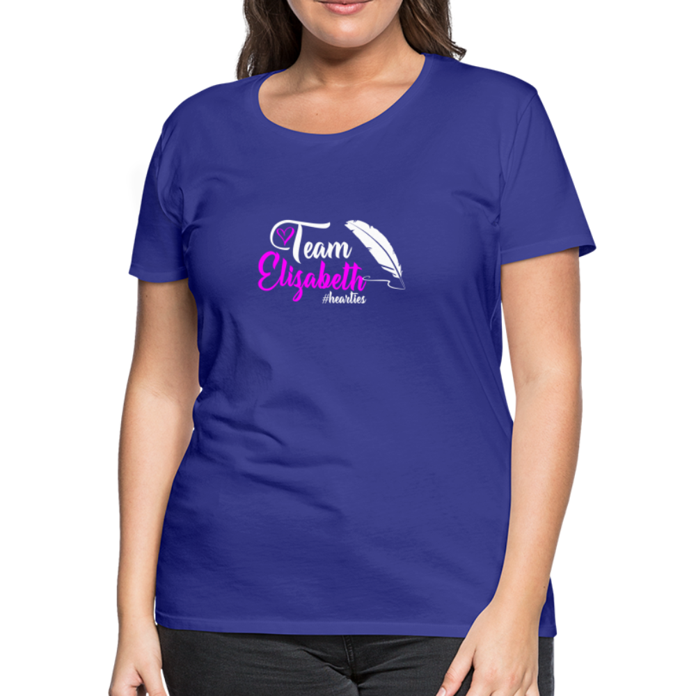 Team Elizabeth W Women’s Premium T-Shirt - royal blue