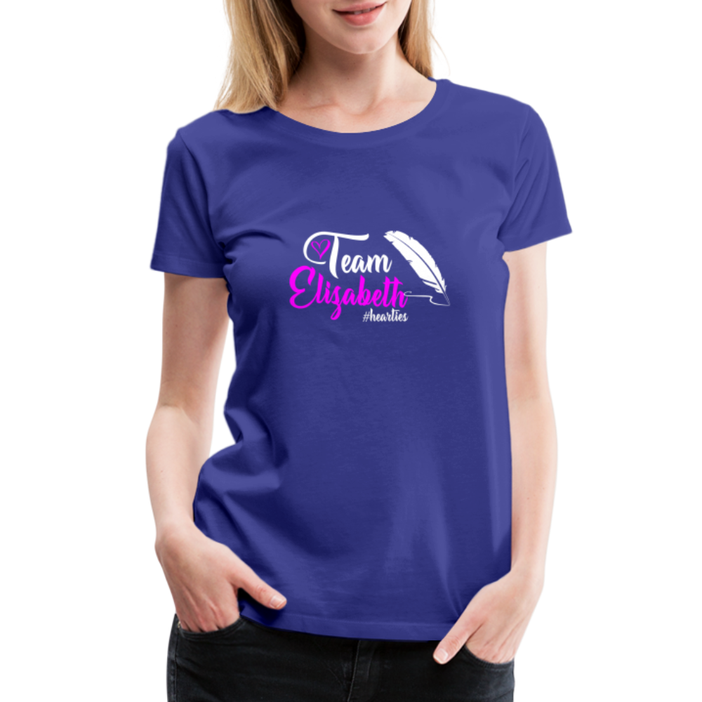 Team Elizabeth W Women’s Premium T-Shirt - royal blue