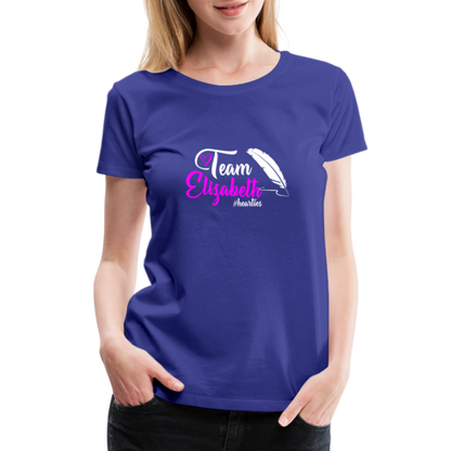 Team Elizabeth W Women’s Premium T-Shirt - royal blue