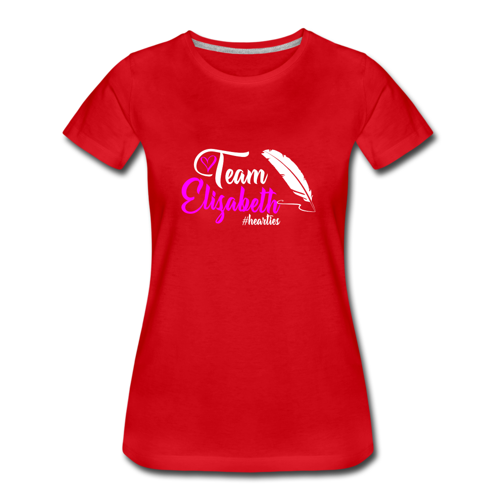 Team Elizabeth W Women’s Premium T-Shirt - red