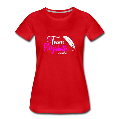 Team Elizabeth W Women’s Premium T-Shirt - red