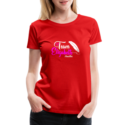 Team Elizabeth W Women’s Premium T-Shirt - red