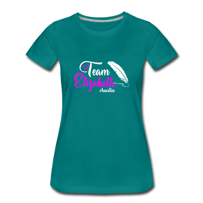 Team Elizabeth W Women’s Premium T-Shirt - teal