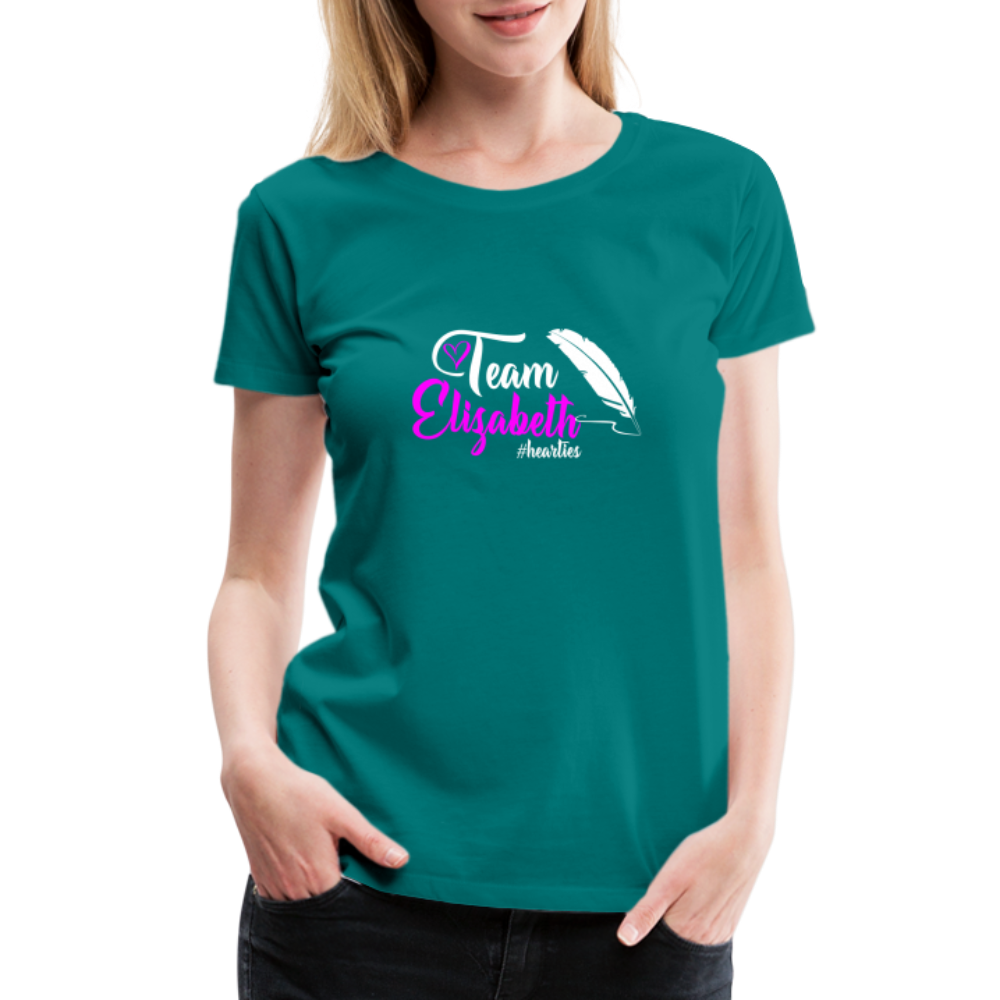 Team Elizabeth W Women’s Premium T-Shirt - teal