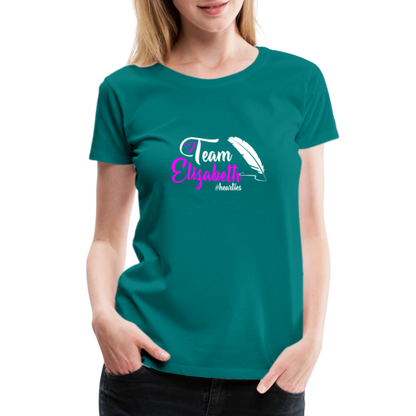 Team Elizabeth W Women’s Premium T-Shirt - teal