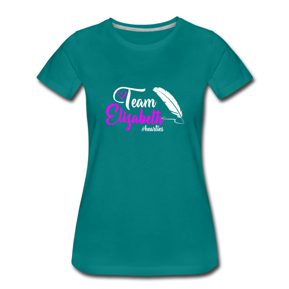 Team Elizabeth W Women’s Premium T-Shirt - teal