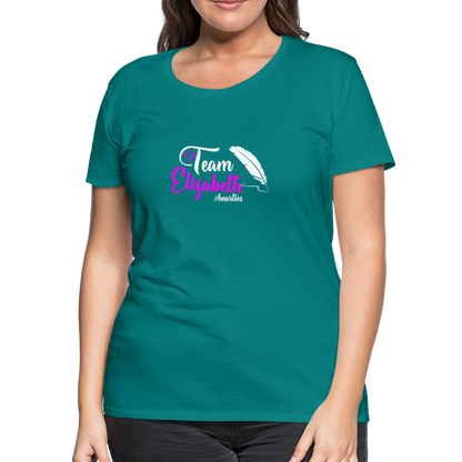 Team Elizabeth W Women’s Premium T-Shirt - teal