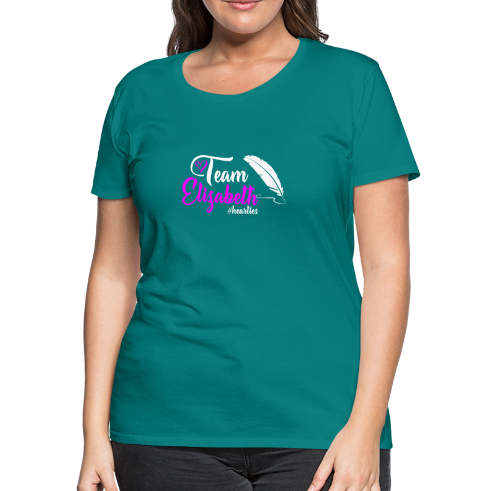 Team Elizabeth W Women’s Premium T-Shirt - teal