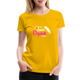 Team Elizabeth W Women’s Premium T-Shirt - sun yellow