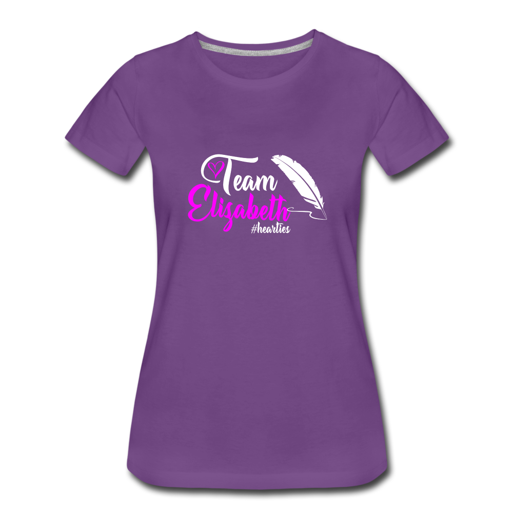 Team Elizabeth W Women’s Premium T-Shirt - purple