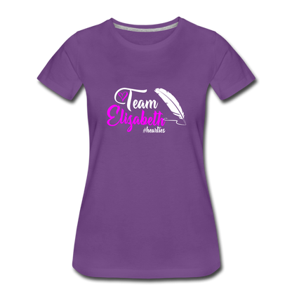 Team Elizabeth W Women’s Premium T-Shirt - purple