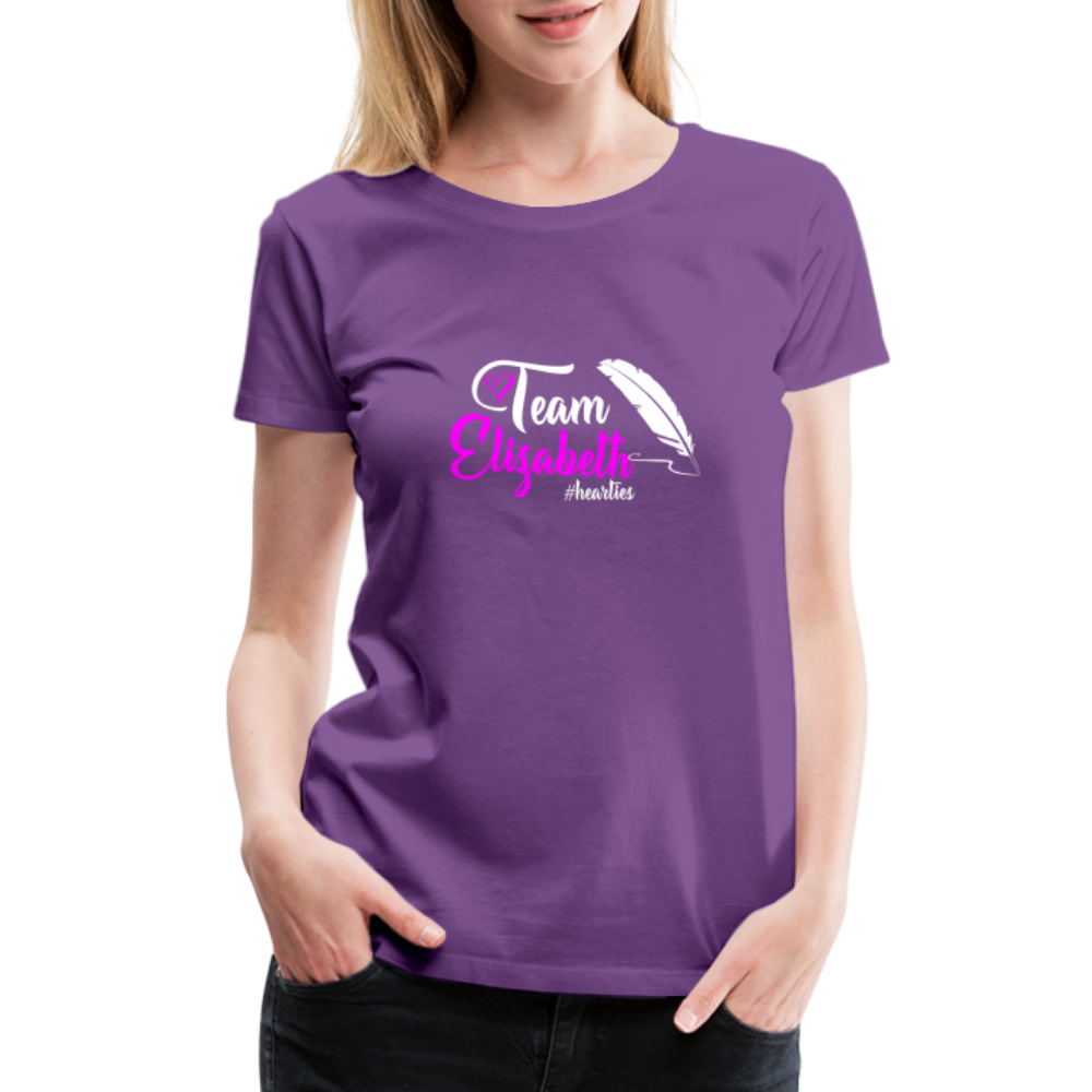 Team Elizabeth W Women’s Premium T-Shirt - purple