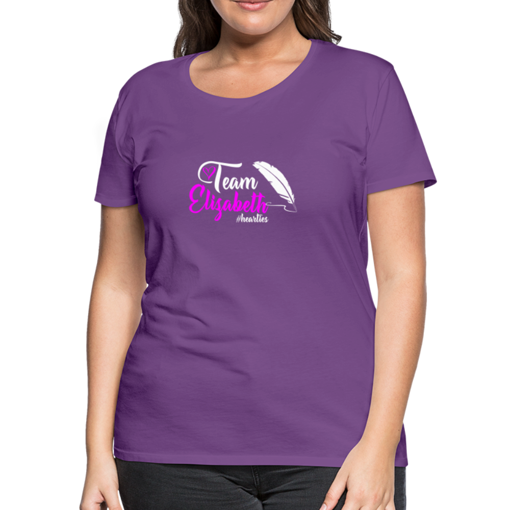 Team Elizabeth W Women’s Premium T-Shirt - purple