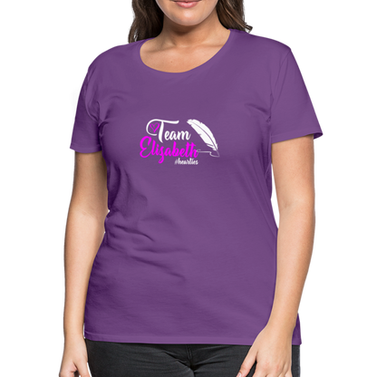 Team Elizabeth W Women’s Premium T-Shirt - purple