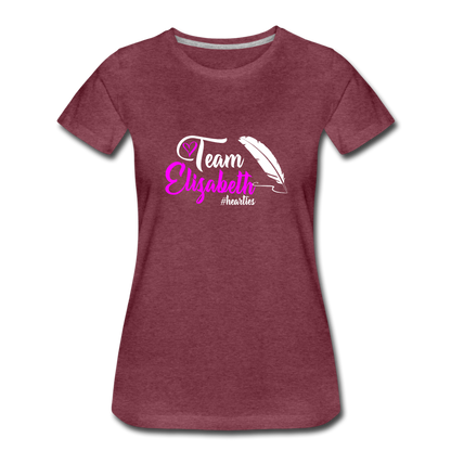 Team Elizabeth W Women’s Premium T-Shirt - heather burgundy