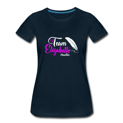 Team Elizabeth W Women’s Premium T-Shirt - deep navy