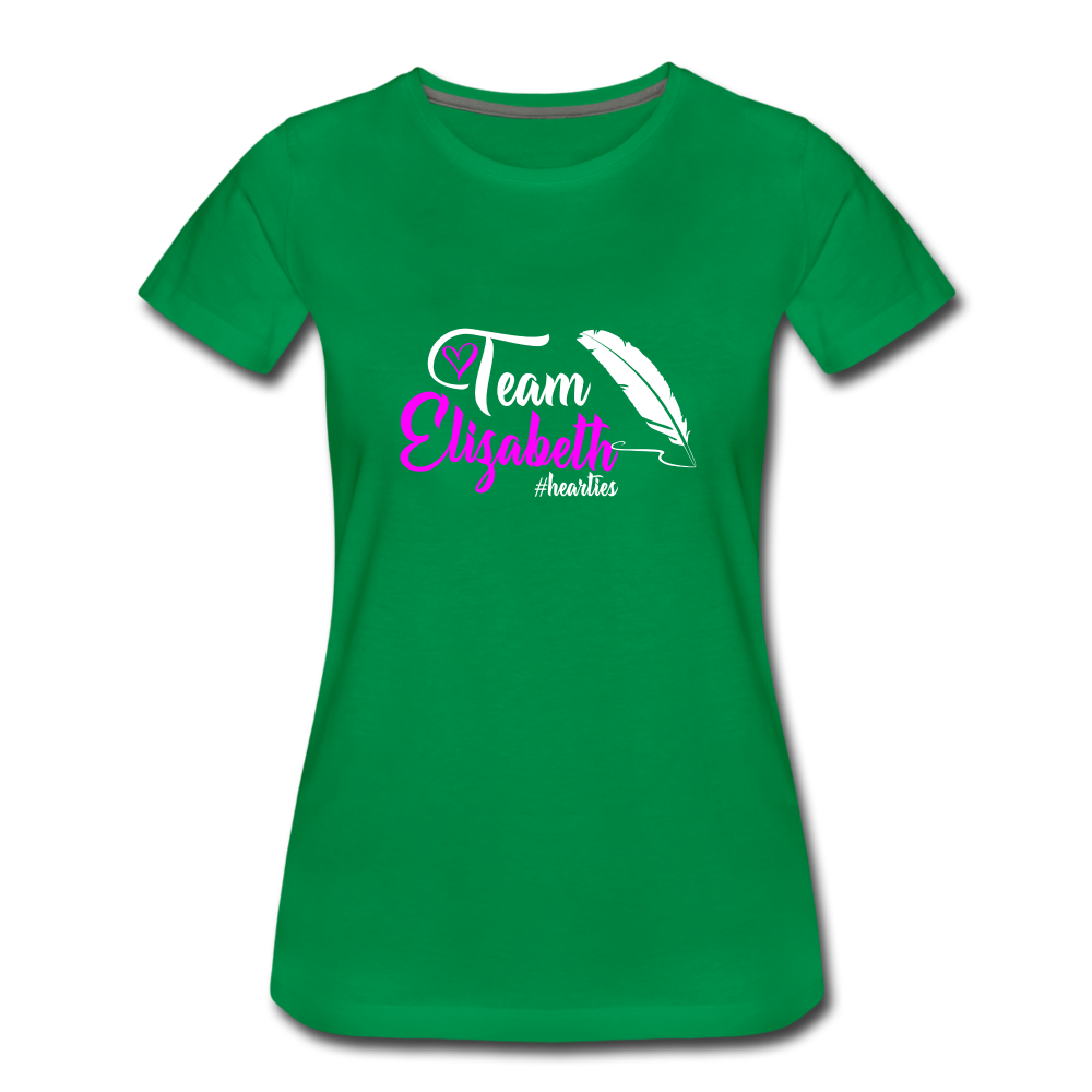 Team Elizabeth W Women’s Premium T-Shirt - kelly green