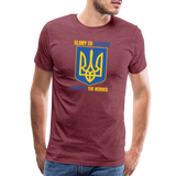 UMC 5 Men's Premium T-Shirt - heather burgundy