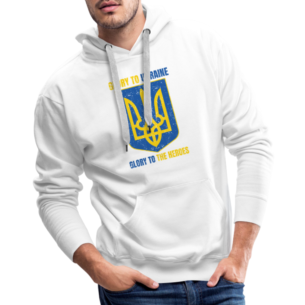 UMC 5 Men’s Premium Hoodie - white