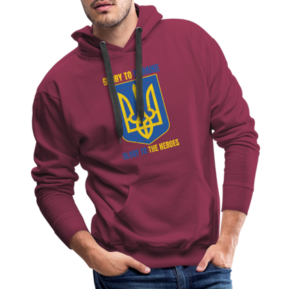 UMC 5 Men’s Premium Hoodie - burgundy