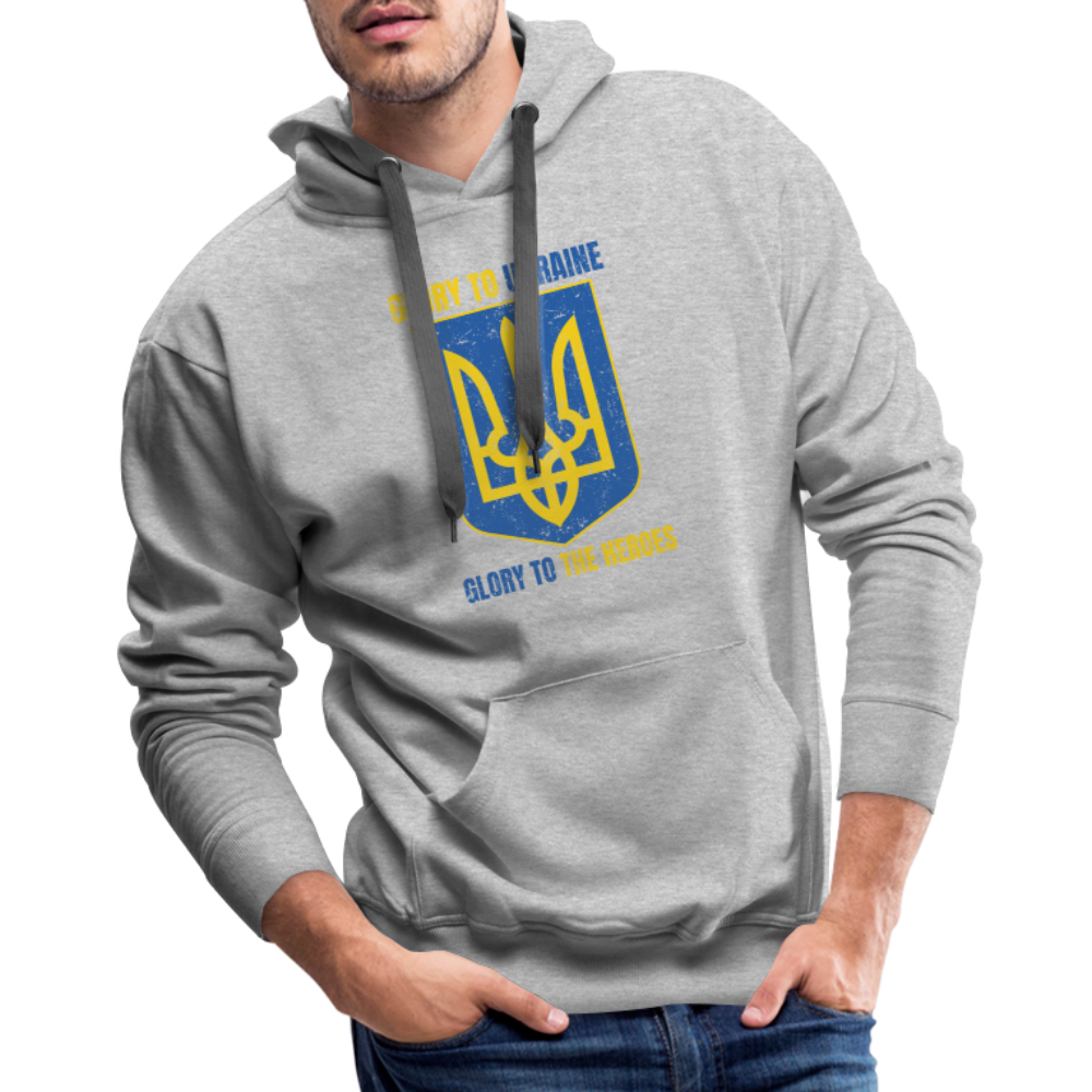 UMC 5 Men’s Premium Hoodie - heather grey