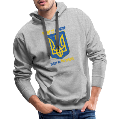 UMC 5 Men’s Premium Hoodie - heather grey