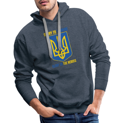 UMC 5 Men’s Premium Hoodie - heather denim