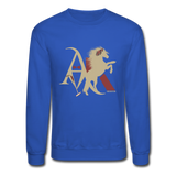 Anthony and Kate Crewneck Sweatshirt W - royal blue