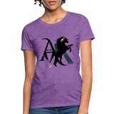 Anthony and Kate Women's T-Shirt B - purple heather