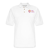 MLC Men's Pique Polo Shirt - white