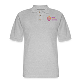 MLC Men's Pique Polo Shirt - heather gray