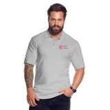 MLC Men's Pique Polo Shirt - heather gray
