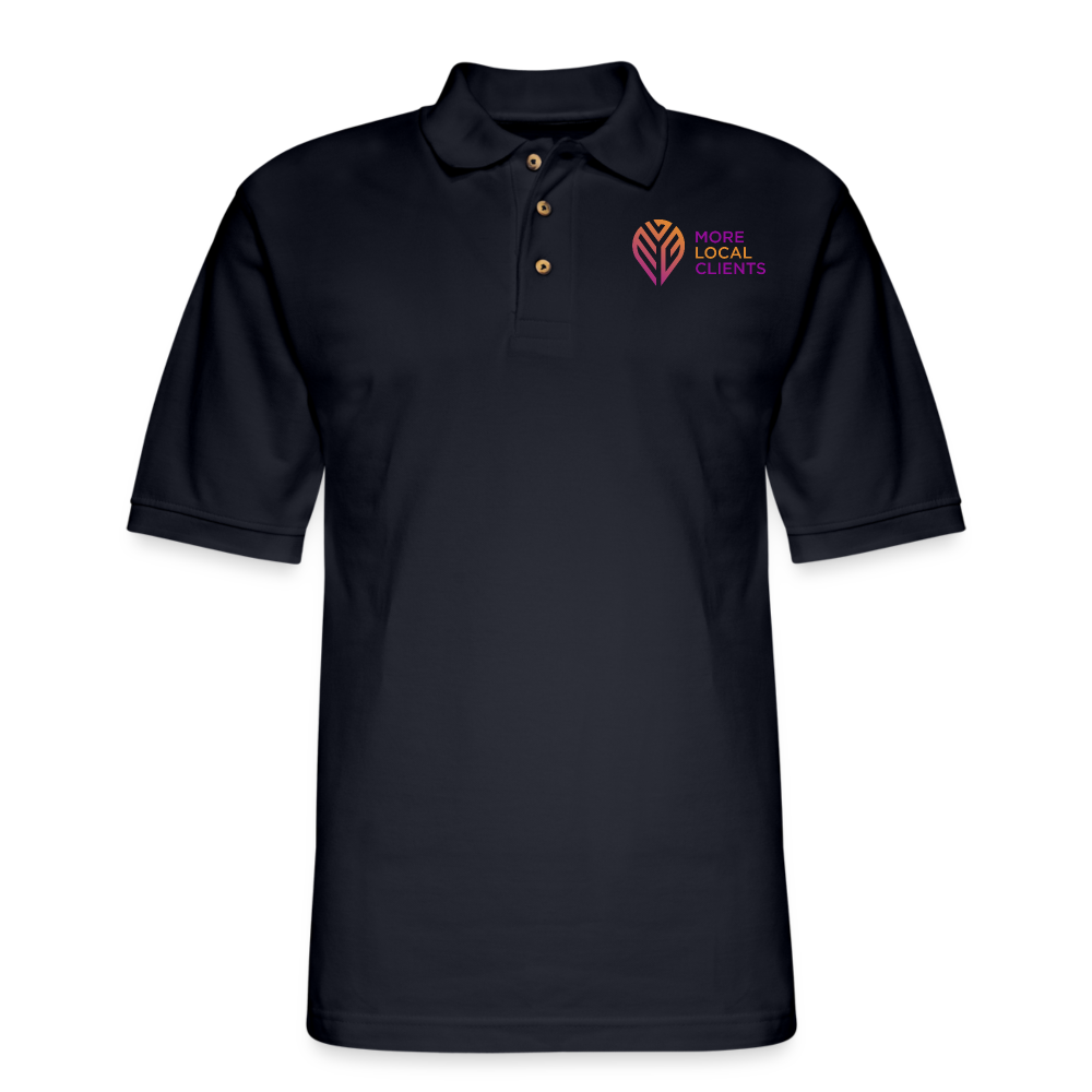 MLC Men's Pique Polo Shirt - midnight navy