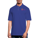 MLC Men's Pique Polo Shirt - royal blue