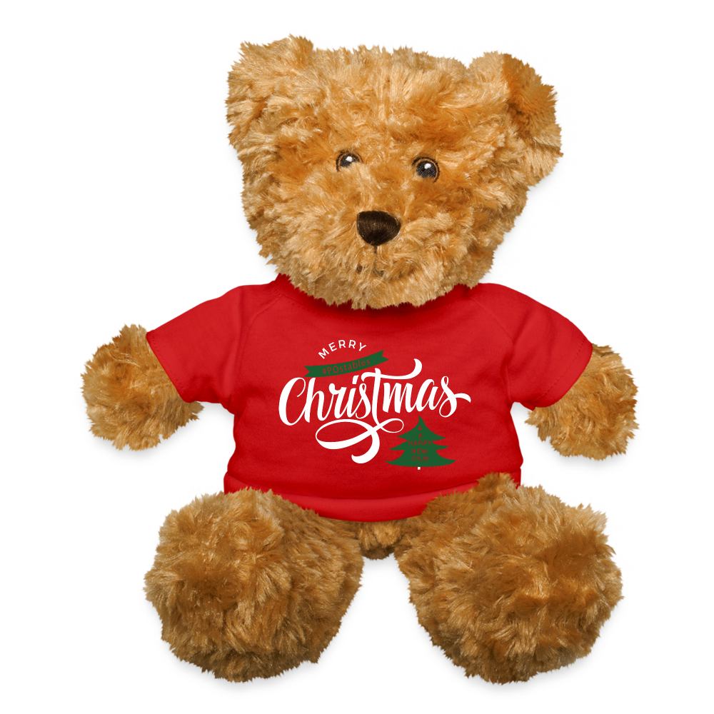 MCHNY R1 Teddy Bear - red